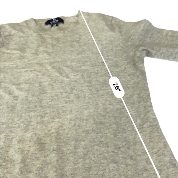 LANDS’ END Classic CASHMERE Women's crew neck sweater Size XS Extra Small - Picture 9 of 12